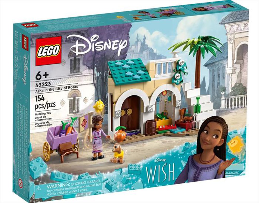"LEGO - DISNEY Asha nella Città di Rosas - 43223-Multicolore"