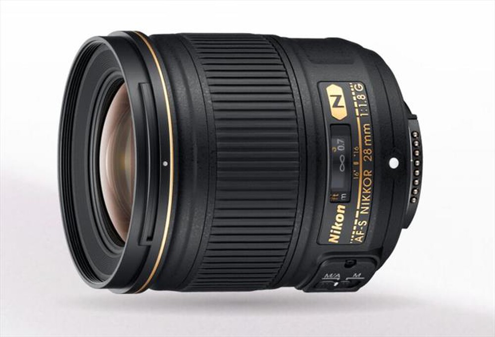 "NIKON - 28mm f1.8G AF-S Nikkor-Black"