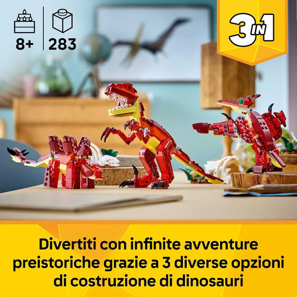 Immagine del prodotto LEGO - CREATOR 3IN1 Feroce dinosauro - 31379