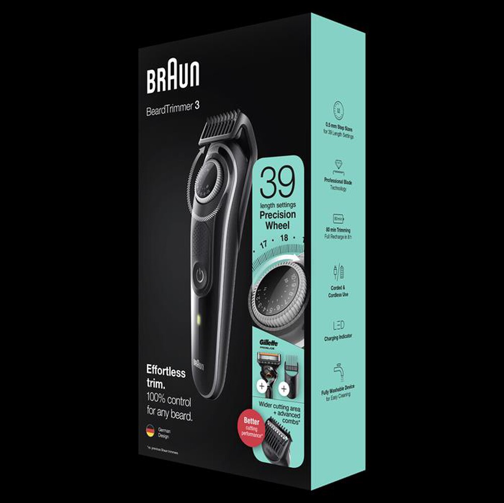 Immagine del prodotto BRAUN - Regolabarba BT3342-NERO/GRIGIO