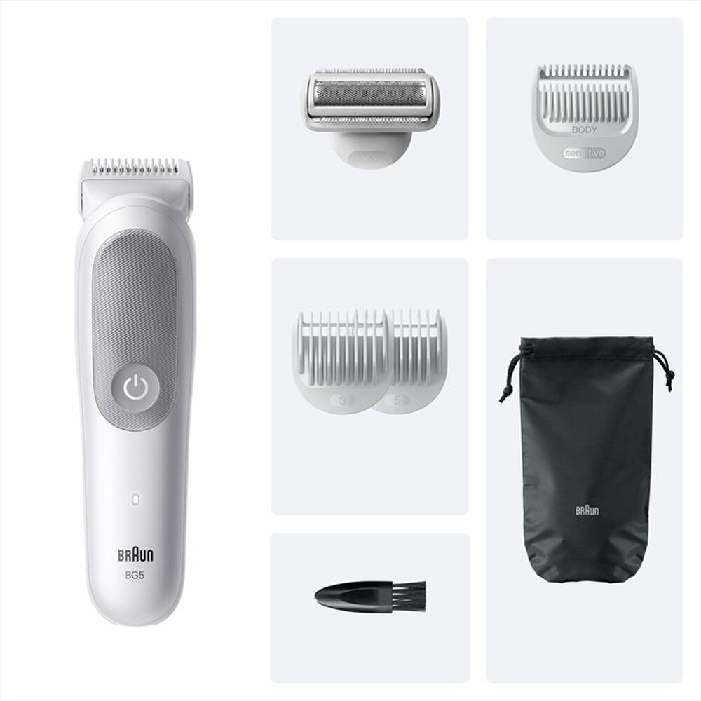 "BRAUN - Rasoio BG 5550-GRIGIO"