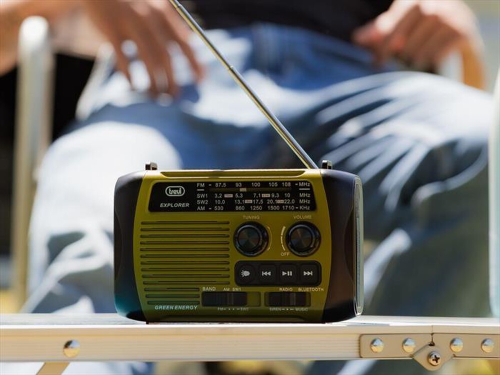 Immagine del prodotto TREVI - Radio portatile AM/FM RA 7F30 BT-Verde