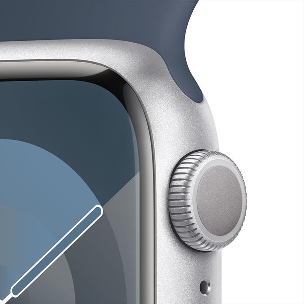 "APPLE - Watch Series 9 GPS Cassa 41mm - M/L-Blu Tempesta"