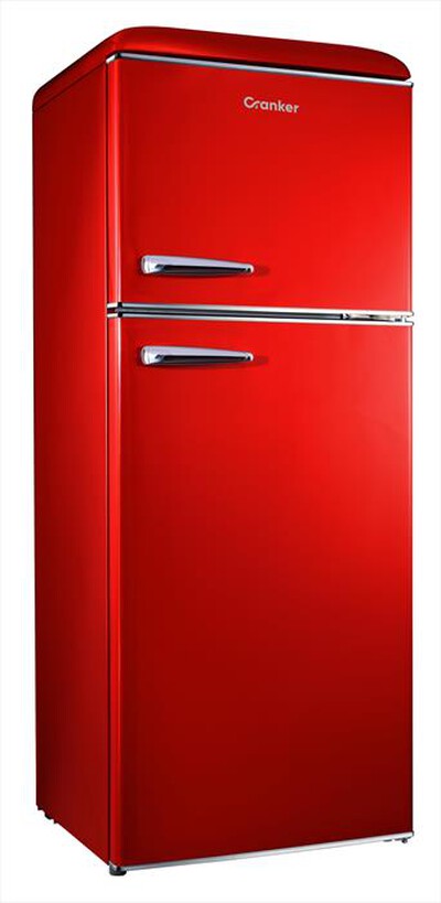 CRANKER - Frigorifero 2 porte CRDP5100R Classe E 280 lt-ROSSO