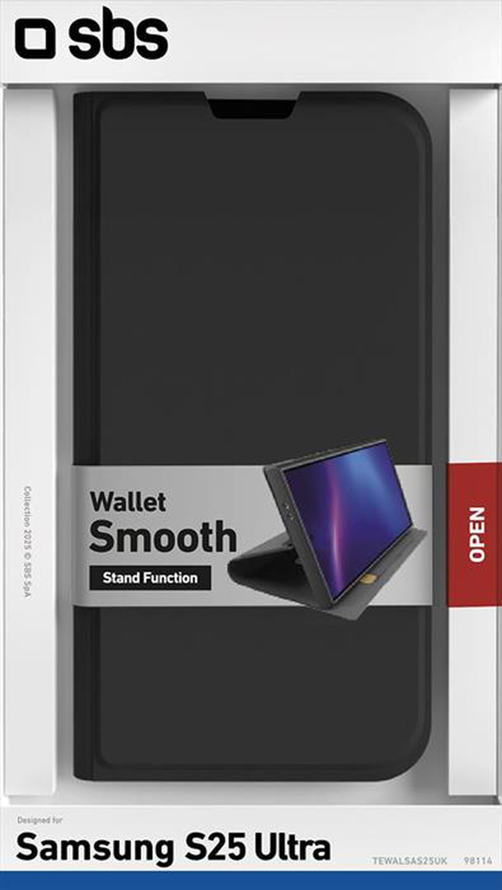 Immagine del prodotto SBS - Cover TEWALSAS25UK per Samsung S25 Ultra-Nero