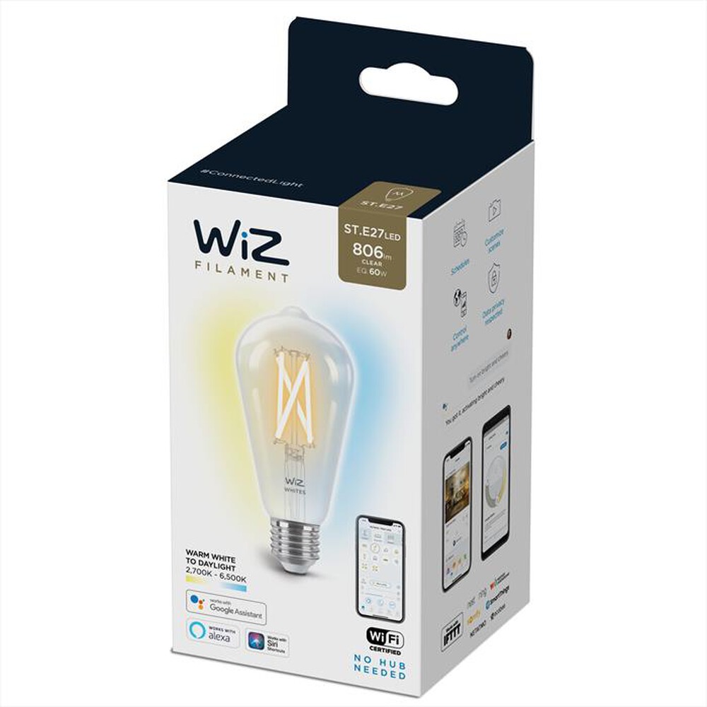 "WIZ - TW EDISON FILAMENTO 60W E27-White"