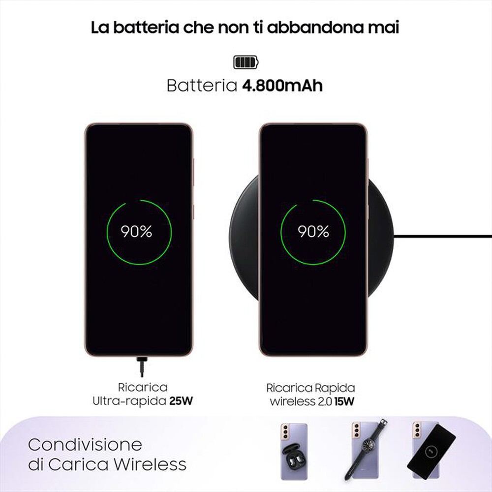 Immagine del prodotto SAMSUNG - GALAXY S21+ 5G 256GB-Phantom Violet