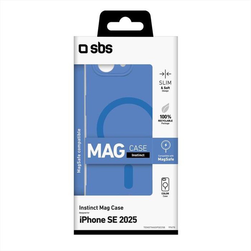 "SBS - Cover Instinct Mag TEINSTMAGIPSE25B iPhone SE 2025-Blu"