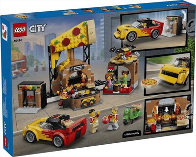 LEGO - CITY Centro di consegna pizze con veicoli - 60496