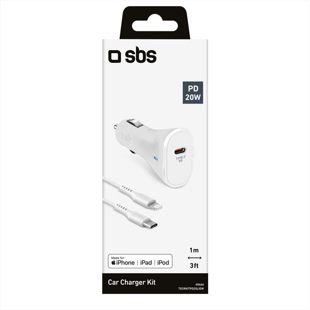 Immagine del prodotto SBS - TECRKITPD20LIGW-Bianco