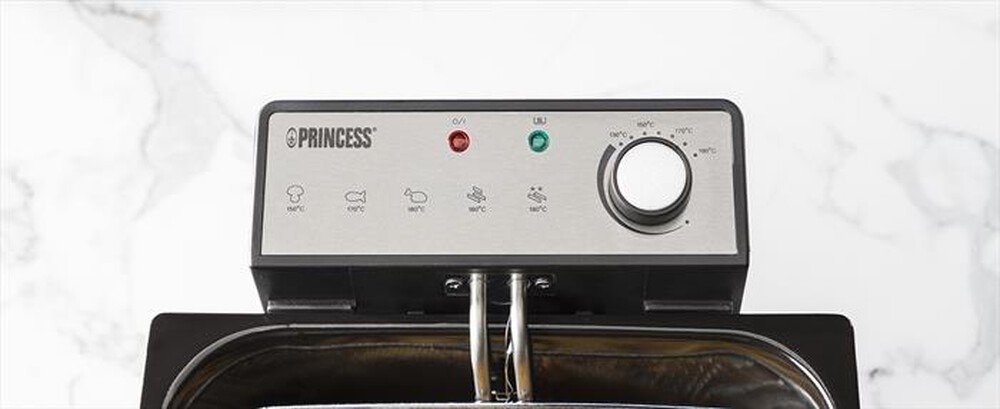 Immagine del prodotto PRINCESS - Friggitrice a olio 5lt 185000-NERO/ACCIAIO