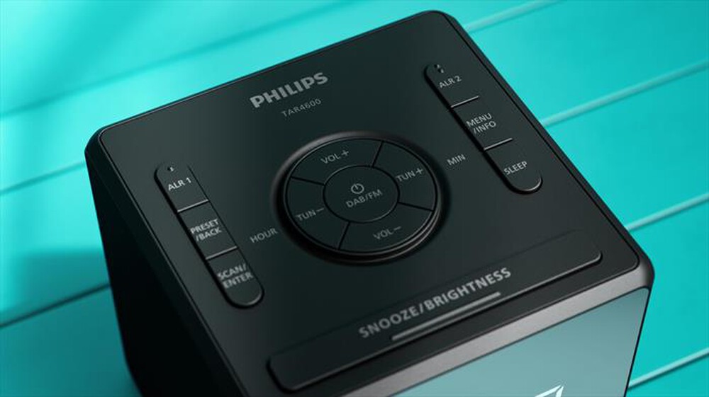 Immagine del prodotto PHILIPS - Radiosveglia TAR4600/10-Black