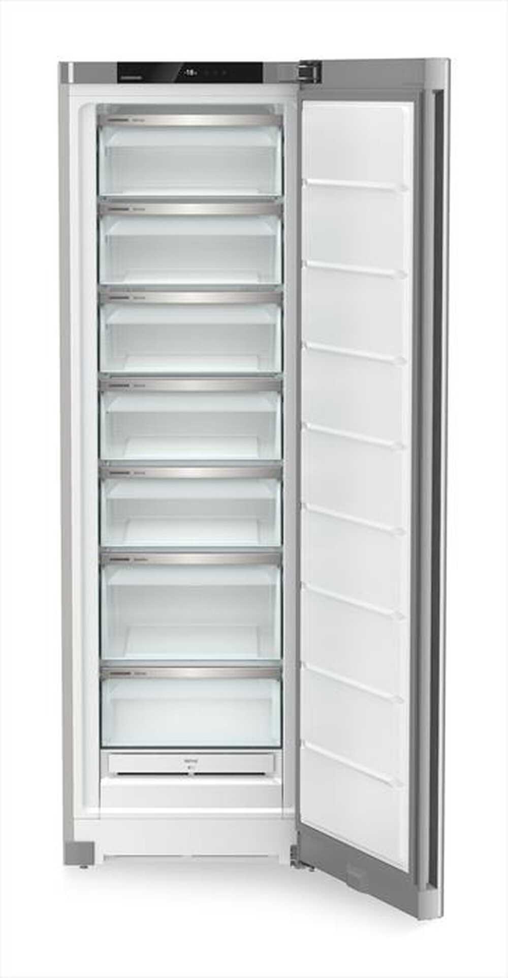 "LIEBHERR - Congelatore verticale FNSFE  5227-20 ClasseE 277lt-SteelFinish / Silver"