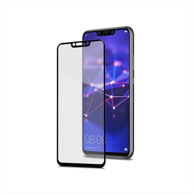 CELLY - VETRO PROT. BORDI COLORATI PER MATE 20 LITE-Trasparente/Vetro