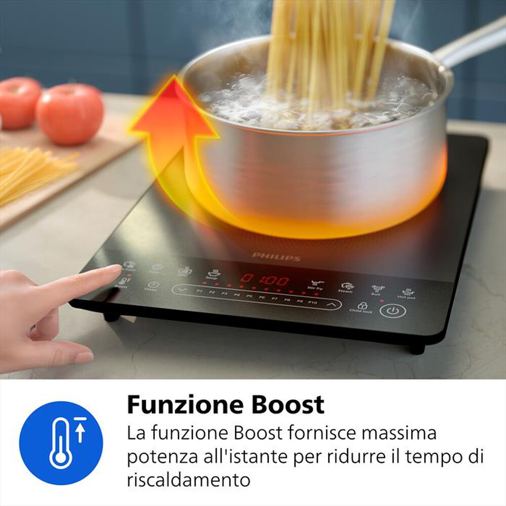 Immagine del prodotto PHILIPS - Piastra a induzione SERIE 5000 HD5850/90-Nero