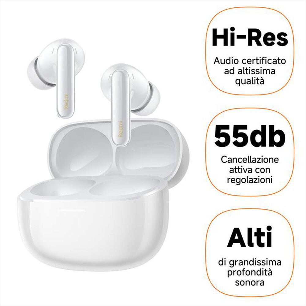 Immagine del prodotto XIAOMI - Auricolare bluetooth REDMI BUDS 6 PRO-Glacier White