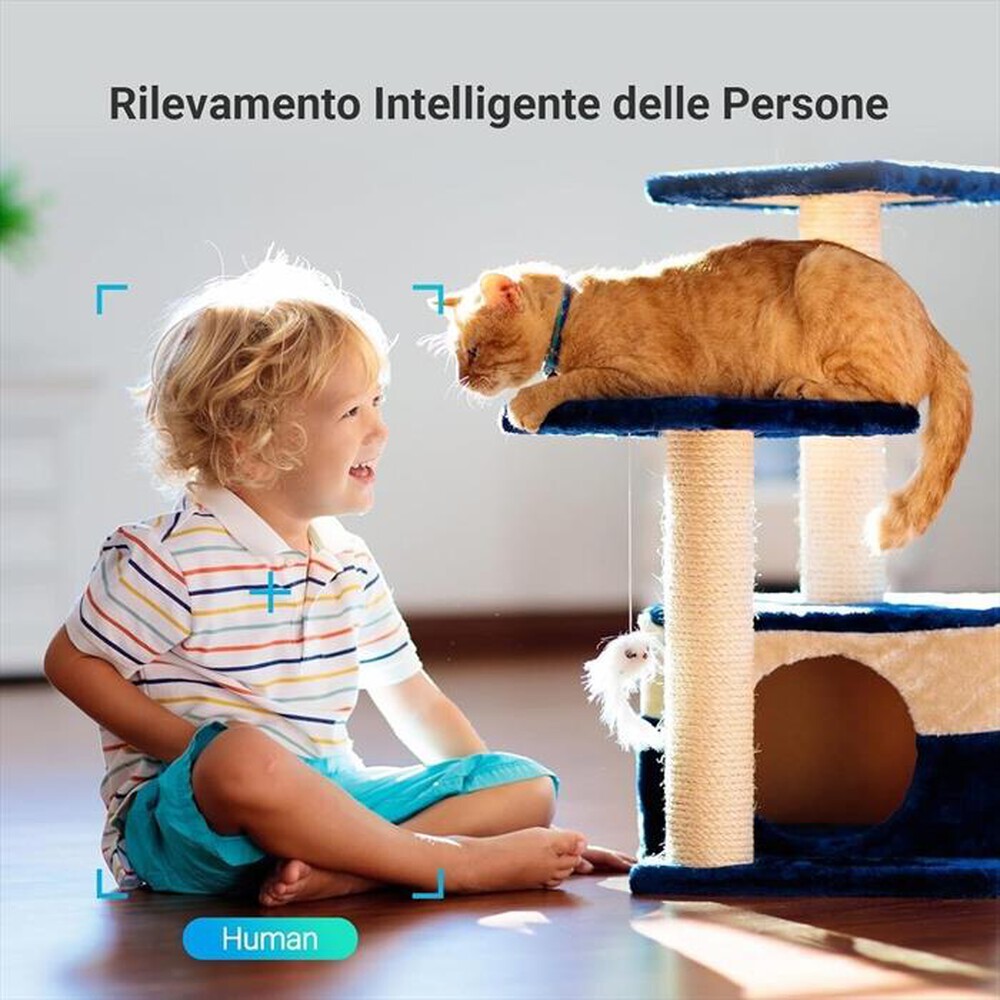Immagine del prodotto EZVIZ - Telecamera WiFi da Interno Motorizzata H6C G1 3MP-bianco / nero