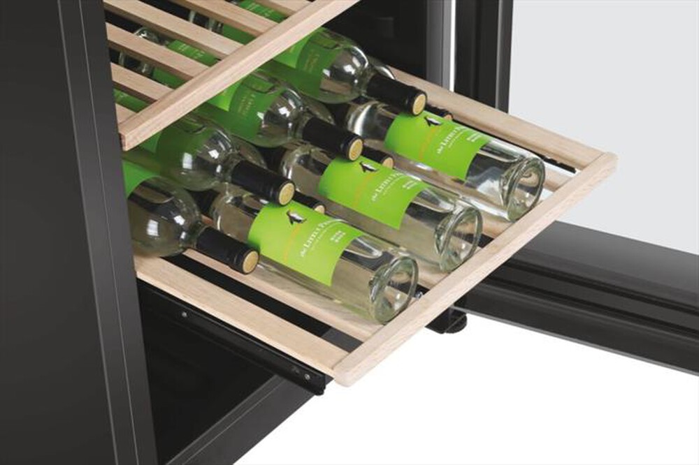 "HAIER - Cantinetta WS137GDNFI Classe F 137 bottiglie-Nero"