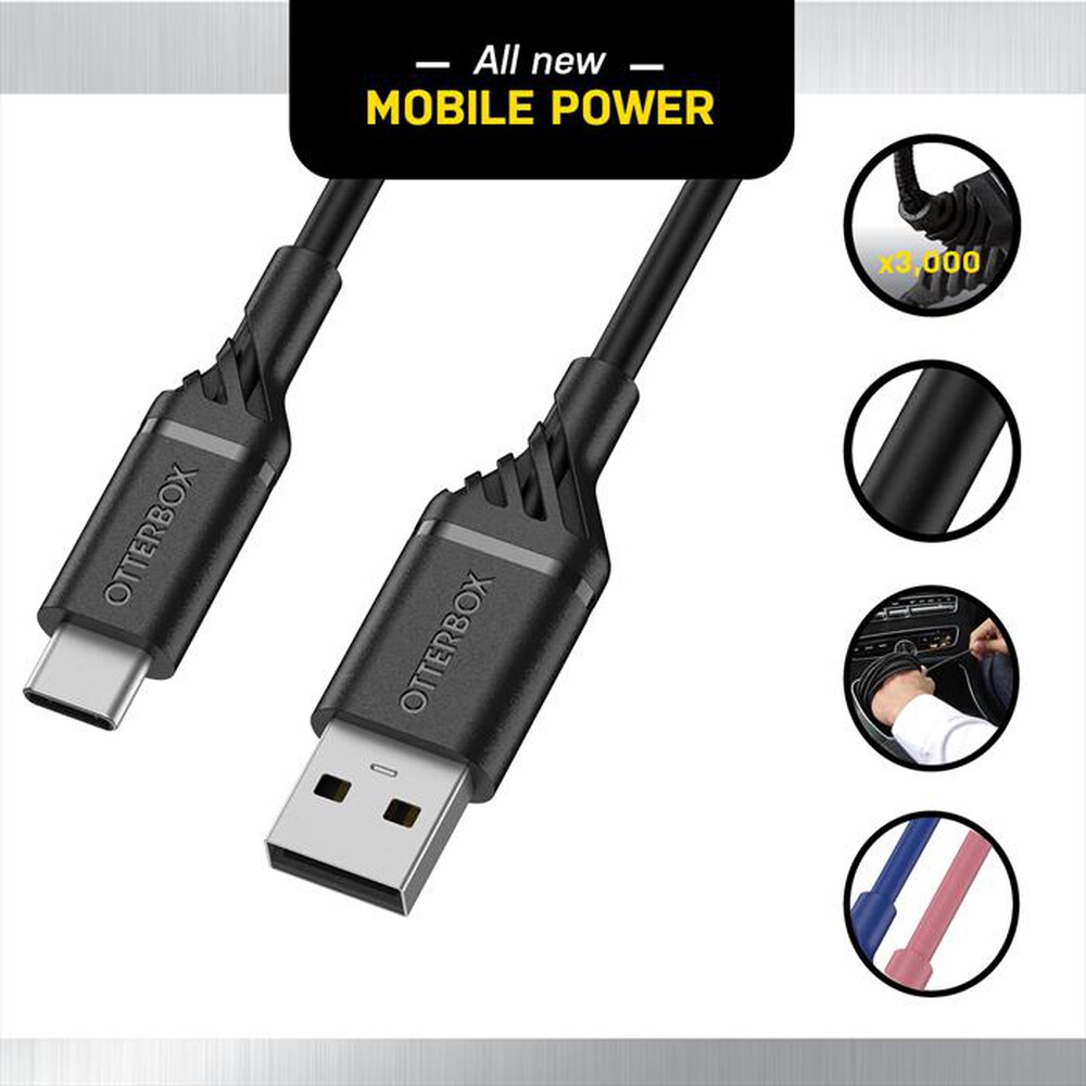 "OTTERBOX - CAVO USB-C A USB-C C 2M FAST CHARGE-BIANCO"