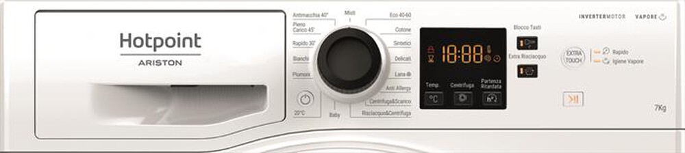 "HOTPOINT ARISTON - Lavatrice NF723WK IT N 7 Kg Classe D"