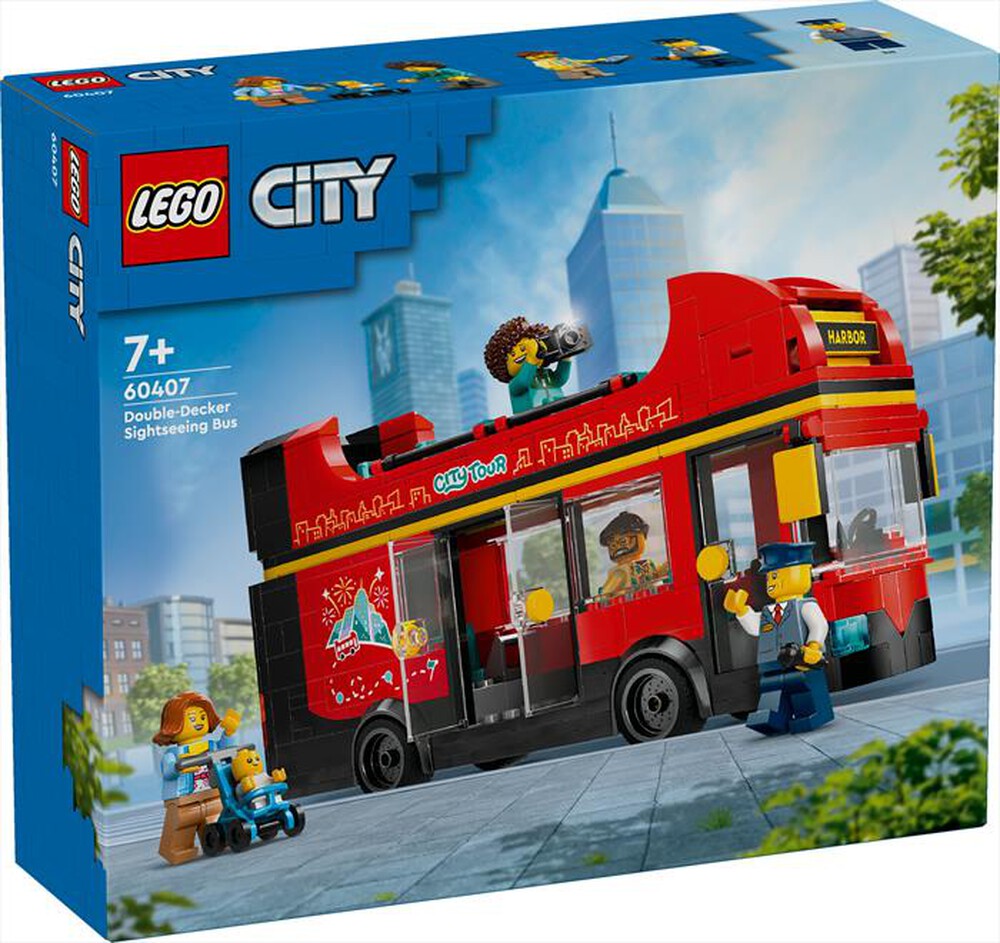 Immagine del prodotto LEGO - CITY Autobus turistico rosso a due piani 60407