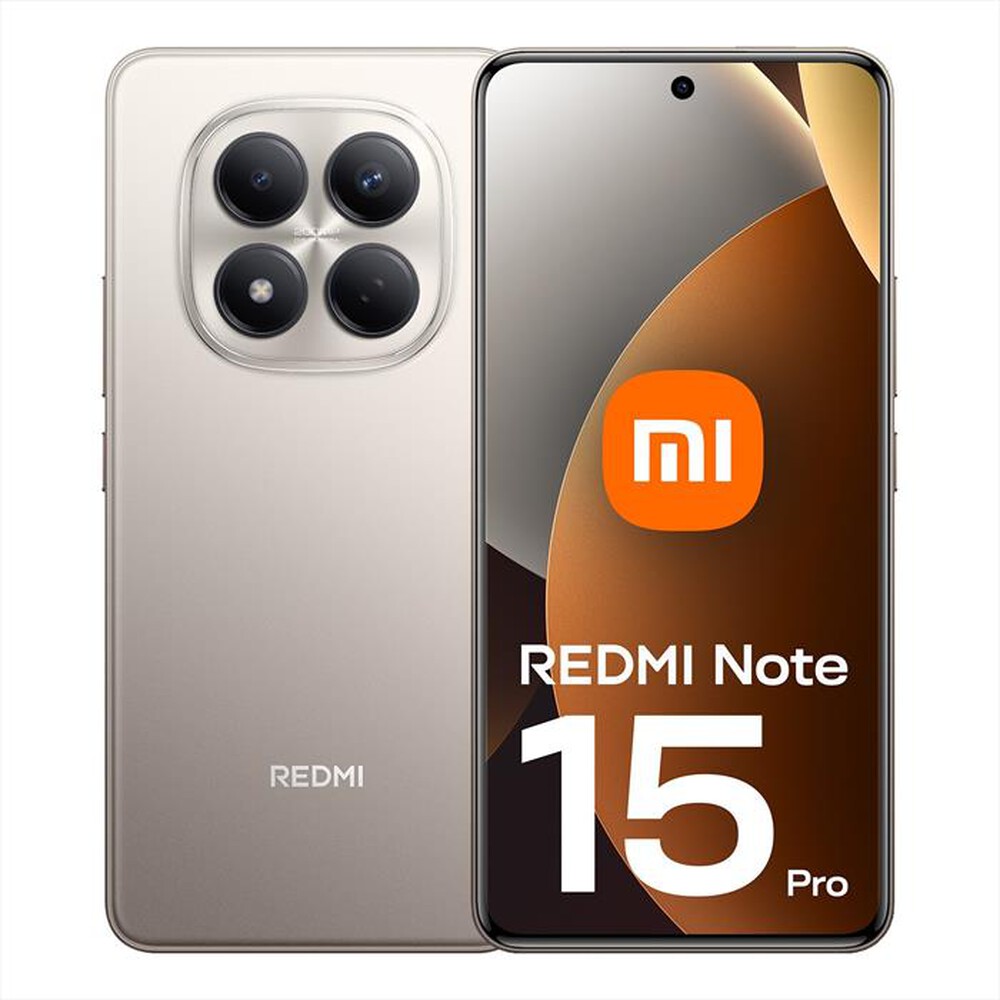 Immagine del prodotto XIAOMI - Smartphone REDMI NOTE 15 PRO 512GB ROM 12GB RAM-Titanium Color