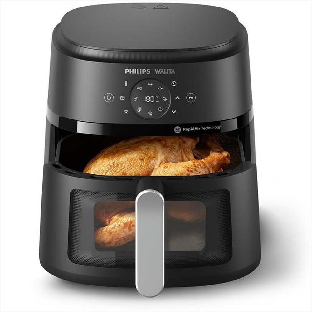 "PHILIPS - Friggitrice ad aria AIRFRYER SERIE 2000 NA231/00-Nero"