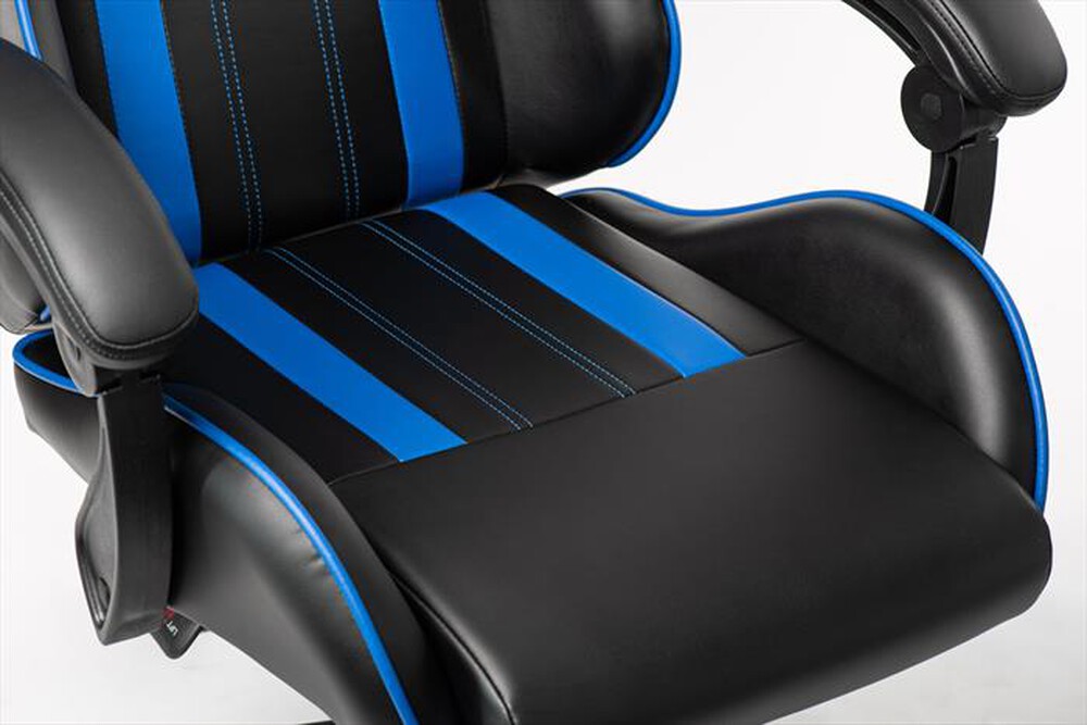 "QUBICK - GAMING CHAIR INTER SNAKE-NERO/BLU"
