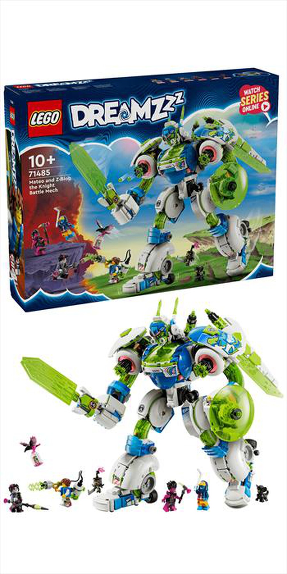 Immagine del prodotto LEGO - DREAMZzz Battle Mech di Mateo e Z-Blob 71485