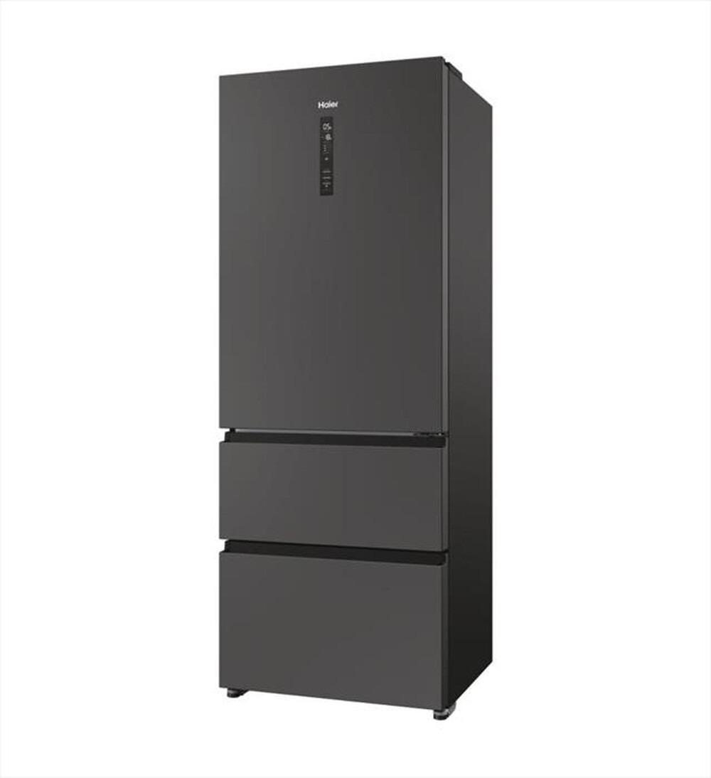 "HAIER - Frigorifero combinato HTR5719ENPT Classe E 528 lt-Black"