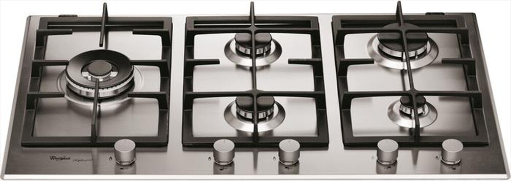"WHIRLPOOL - Piano cottura a gas GMA 9522/IXL 5 fuochi 86cm-Inox"