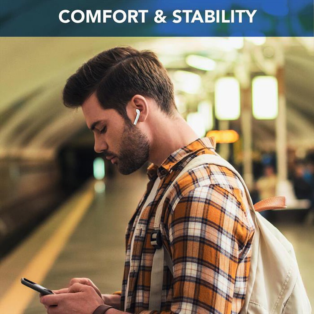 Immagine del prodotto CELLULARLINE - Auricolare Bluetooth BTLITETWSW-Bianco