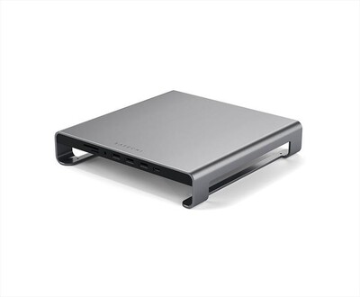 SATECHI - STAND PER IMAC IN ALLUMINIO CON HUB USB-C INTEGRAT-grigio