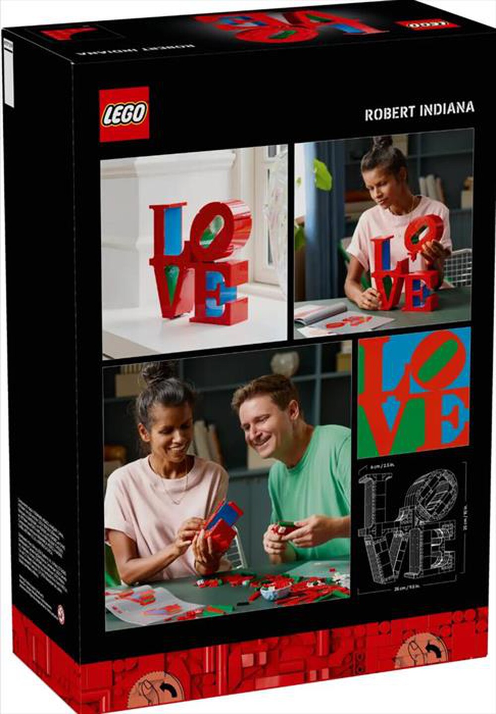 "LEGO - ART LOVE - 31214-Multicolore"