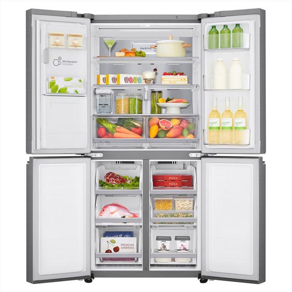 "LG - Frigorifero 4 porte GML844PZAE Classe E 506L-Acciaio inossidabile"