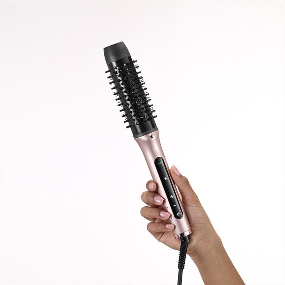 Immagine del prodotto BABYLISS - Ferro con spazzola HSB200E-NERO/ROSA