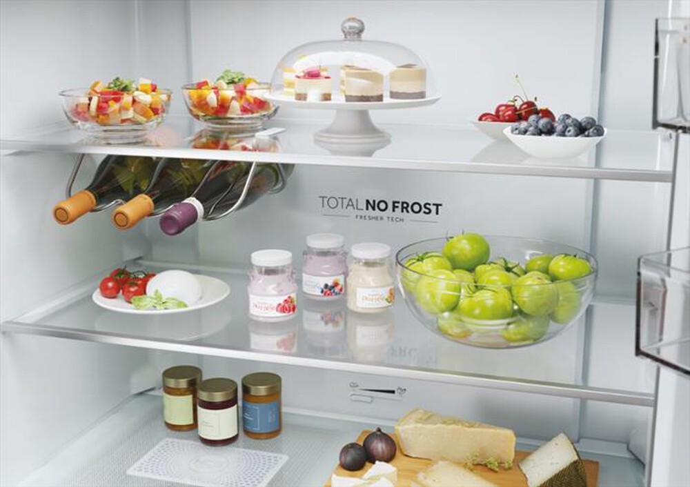 Immagine del prodotto HAIER - Frigorifero side by side HCR5919ENMP ClasseE 582lt-Platino, Acciaio inossidabile