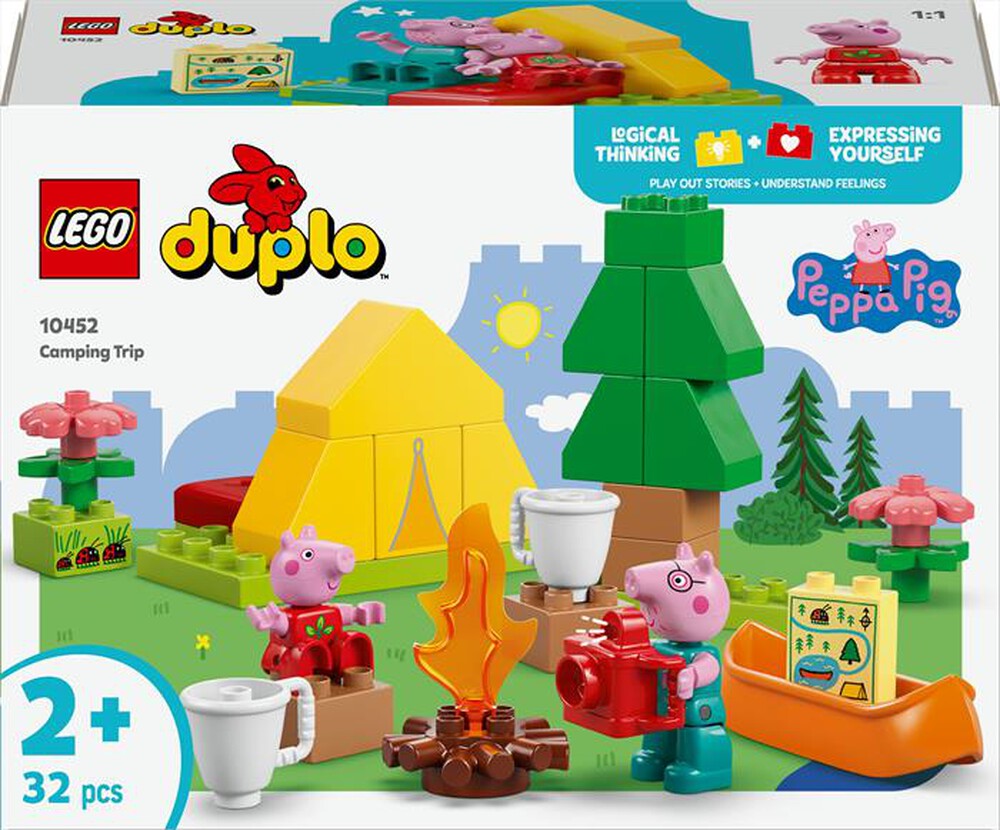 LEGO - DUPLO Peppa Pig Gita in campeggio 10452