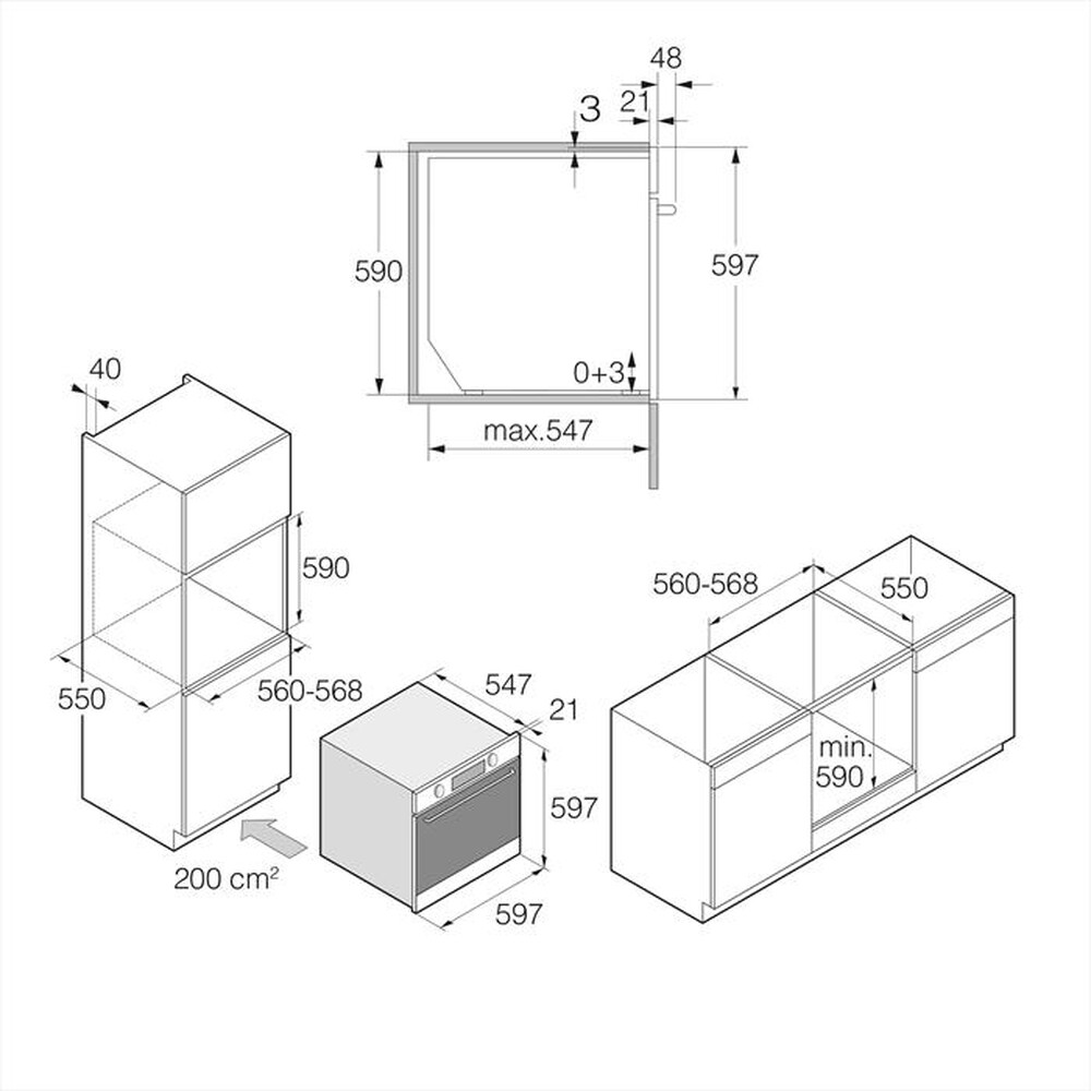 Immagine del prodotto ASKO - Forno incasso elettrico OP 8637 S Classe A+-Aciiaio