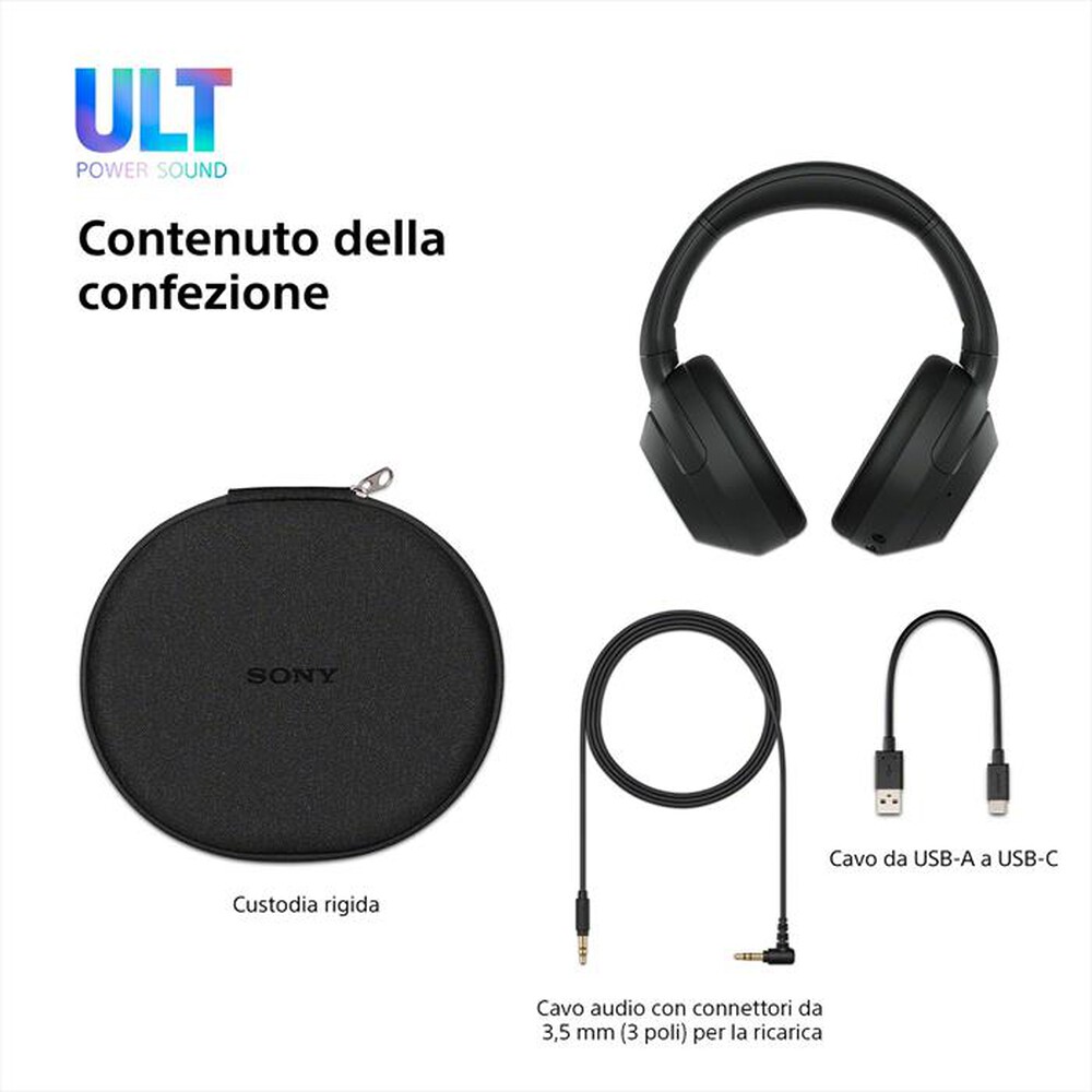 Immagine del prodotto SONY - Cuffie a padiglione chiuso WHULT900NW.CE7-Bianco