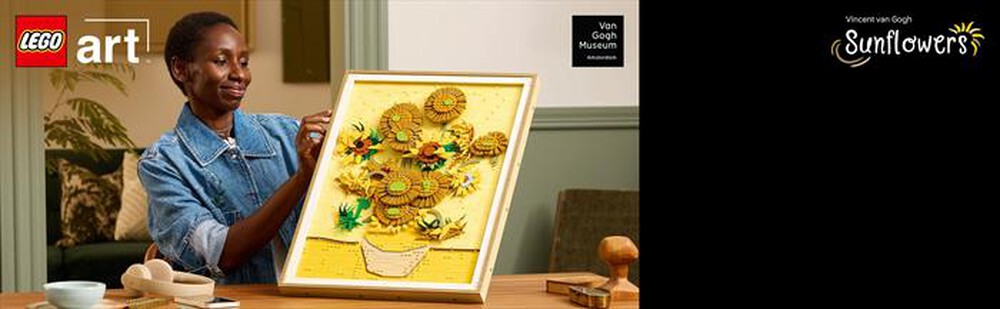 "LEGO - VINCENT VAN GOGH  GIRASOLI 31215-,"