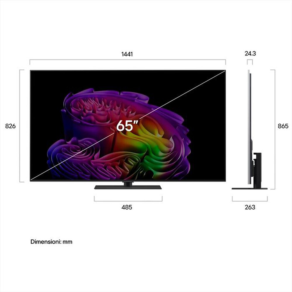 Immagine del prodotto LG - Smart TV OLED EVO AI 4K 65" G6S OLED65G66LS-Dark Satin Silver