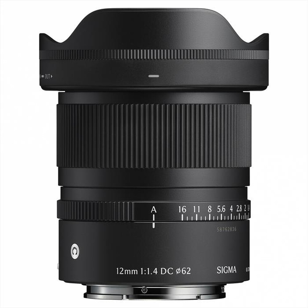 Immagine del prodotto SIGMA - Obiettivo 12mm-F/1.4 (C) AF DC,att. E-Mount-Nero