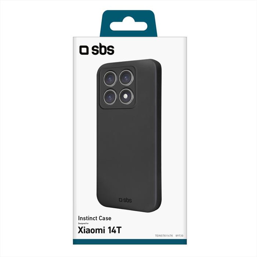 "SBS - Cover Instinct TEINSTXI14TK per Xiaomi 14T-Nero"