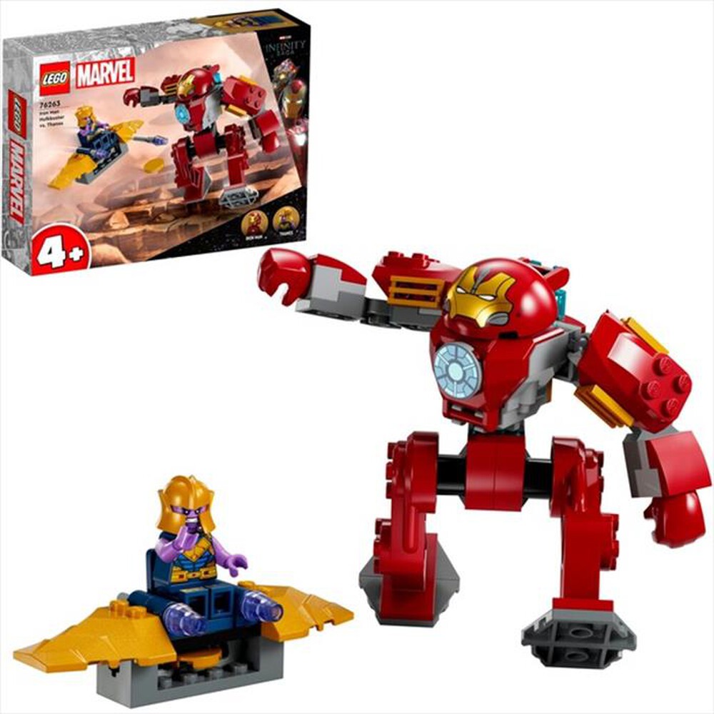 "LEGO - MARVEL Iron Man Hulkbuster vs. Thanos - 76263-Multicolore"