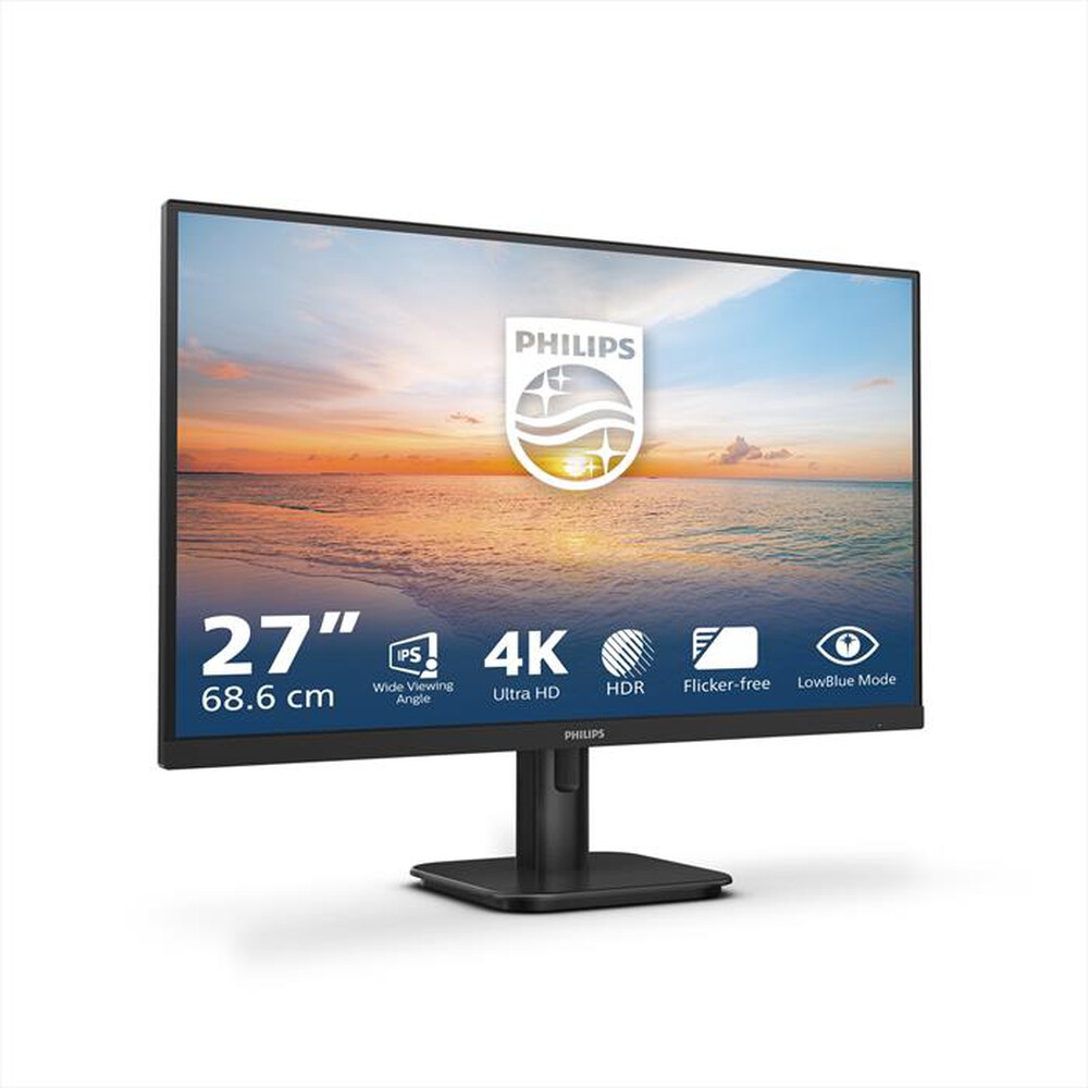 Immagine del prodotto PHILIPS - Monitor LCD UHD 4K 27" 27E1N1800A/00-nero