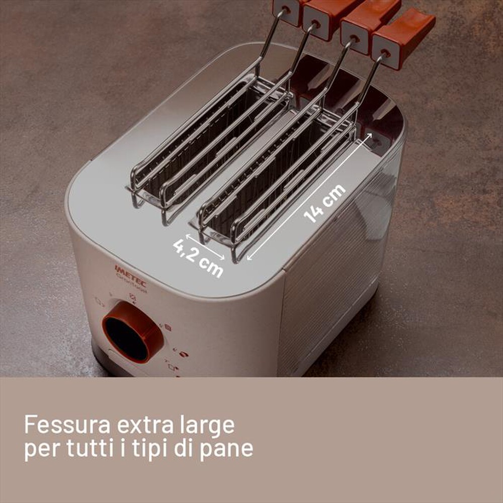 Immagine del prodotto IMETEC - TOSTAPANE GRANTOAST-Sabbia, Terra di Siena