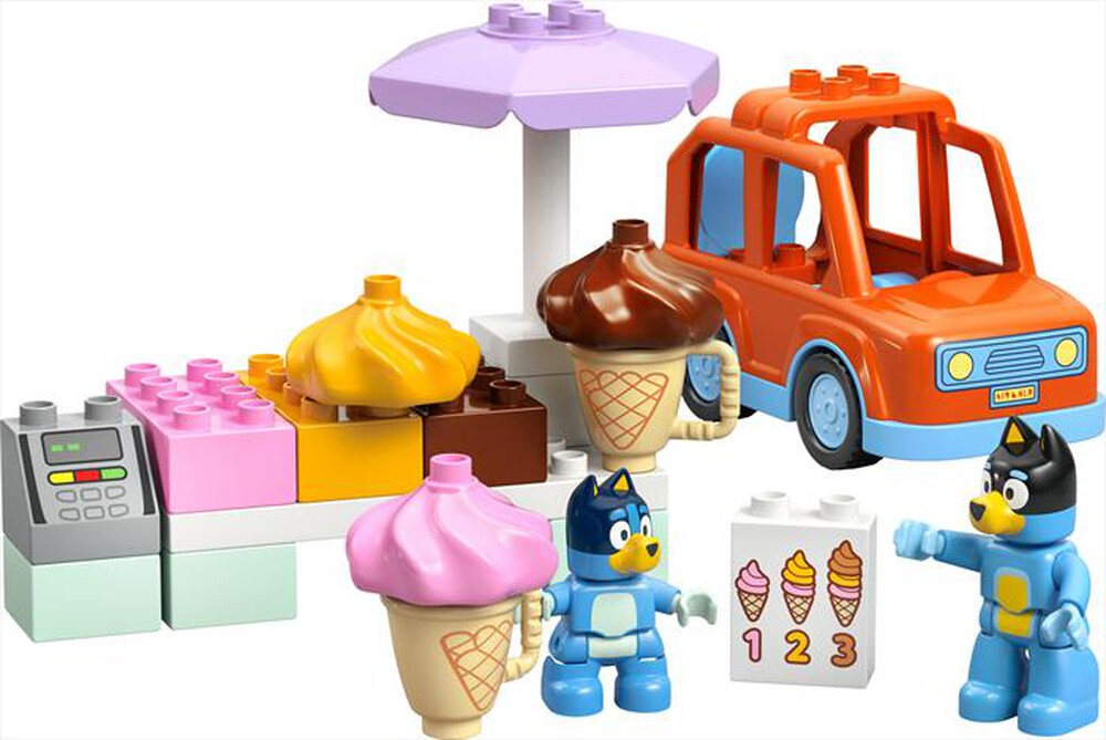 Immagine del prodotto LEGO - DUPLO BLUEY Visita alla gelateria di BLUEY 10458