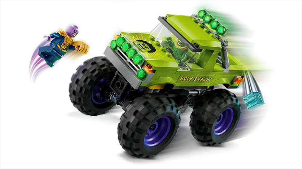 Immagine del prodotto LEGO - SUPER HEROES MARVEL Truck di Hulk vs Thanos 76312