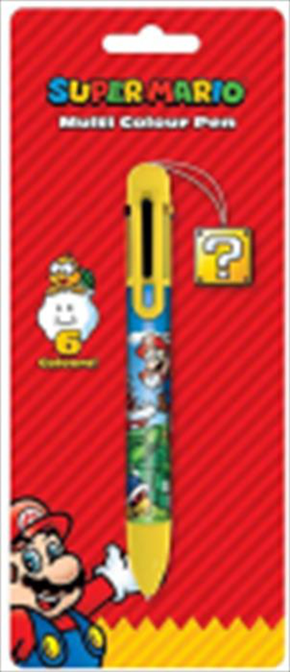Immagine del prodotto PYRAMID - Penna Multicolore Super Mario Block SR73429